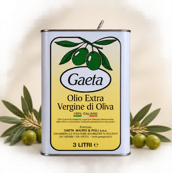 Olio EVO – 100% Italiano DOP VULTURE- 3 lt.